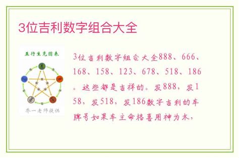 吉祥数字组合|8位吉利数字组合